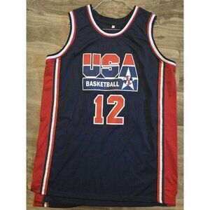John Stockton Team USA Olympic Jersey. Size- XXL. EUC.